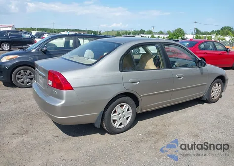 2003 Honda Civic Lx from USA, damaged, VIN 1HGES16583L026374